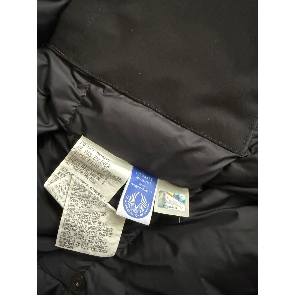 Canada Goose Kensington Black Parka Women's Size Small Excellent Condition - Picture 5 of 8